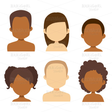 Avatar People Clipart Vector Illustration 03757
