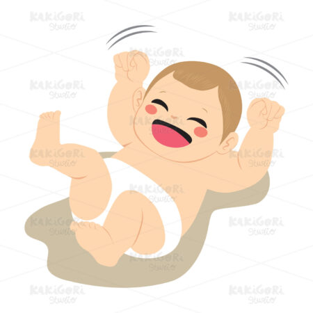 Baby Happy Clipart Vector Illustration 03783