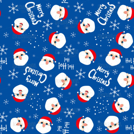 Christmas Santa Pattern Clipart Vector Illustration 01821