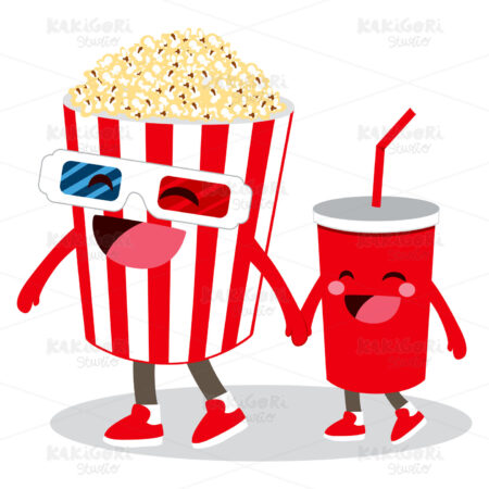Cinema Character Friends Clipart Vector Illustration 03132