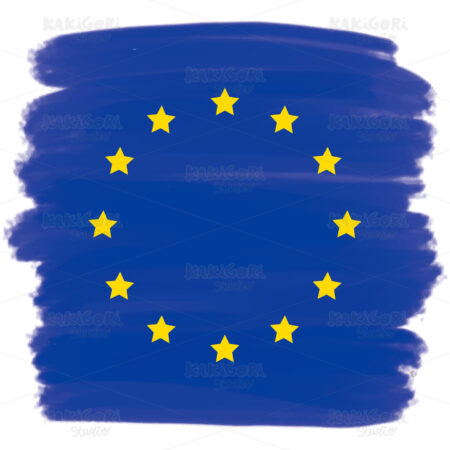 European Flag Clipart Vector Illustration 01610