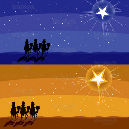 Following Shining Star Clipart Vector Illustration 03178