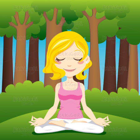 Forest Peace Clipart Vector Illustration 00520