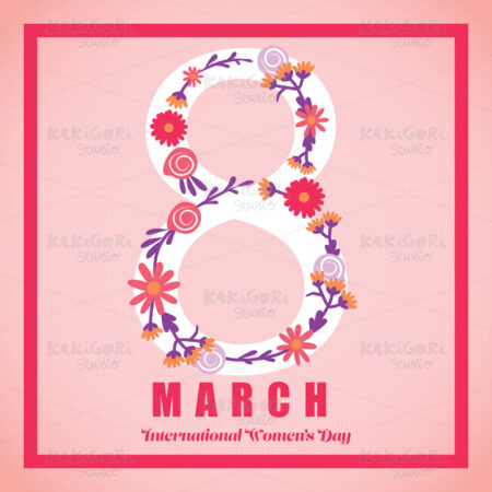 International Women Day Clipart Vector Illustration 03864