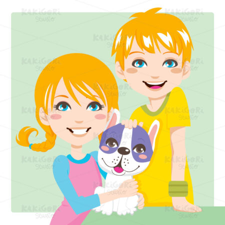 Lovely Pet Clipart Vector Illustration 00480