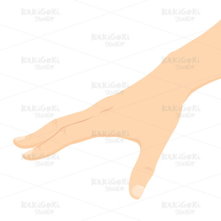Male Hand Clipart Vector Illustration 03342