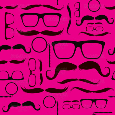 Pink Hipster Pattern Background Clipart Vector Illustration 01879