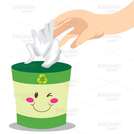 Please Recycle Clipart Vector Illustration 00375