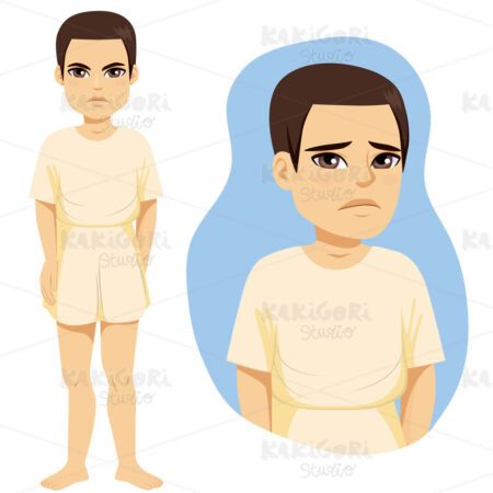 Slave Roman Citizen Clipart Vector Illustration 05090