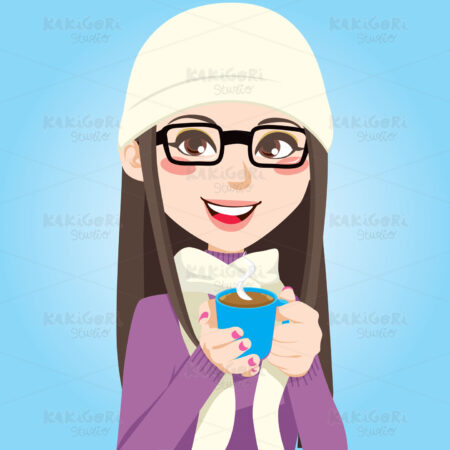 Sweet Hot Chocolate Clipart Vector Illustration 00589