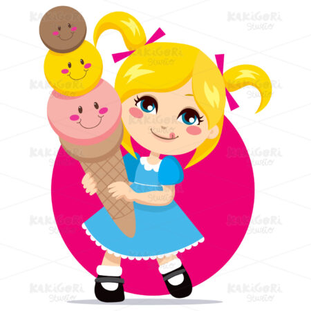 Sweet Ice Cream Clipart Vector Illustration 00374