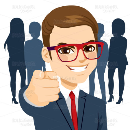 We are Hiring Clipart Vector Illustration 03652